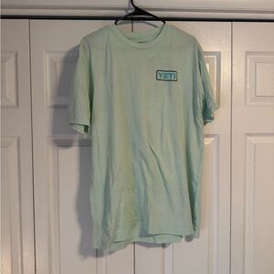 YETI Men's Mint Green T-Shirt